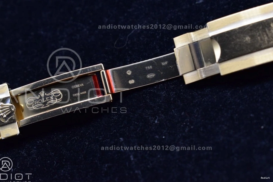 Ceramic Clean 1:1 Best 116618 904L Submariner YG LB Edition Steel Blue VR3135 Plated 0517